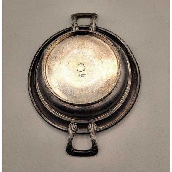 Antique Butter Dish with Ice Hull Albany Silverplate Co 1870-1880 - Picture 10 of 10